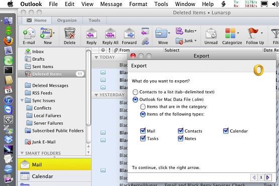 Outlook for mac export contacts